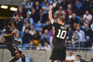 Soccer: Champions League; Manchester City-Roma