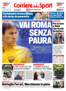 vai-roma-senz-paura-prima-pagina-corsport