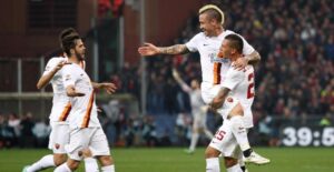 genoa-roma-esultanza