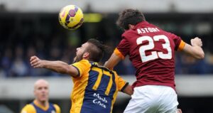Soccer: Serie A; Hellas Verona-Roma