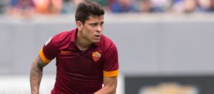 PHILADELPHIA, PA - AUGUST 2: Forward Juan Iturbe #7 of AS Roma participates in the match against FC Internazionale Milano during the International Champions Cup on August 2, 2014 at Lincoln Financial Field in Philadelphia, Pennsylvania. (Photo by Mitchell Leff/Getty Images) *** Local Caption *** Juan Iturbe