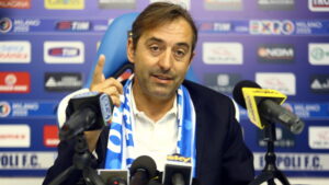 Empoli 16 Giugno 2015 Stadio Castellani presentazione nuovo allenatore dell'Empoli calcio Giampaolo Nella Foto Giampaolo il nuovo allenatore Cpyright Tommaso De Martino/Massimo Sestini