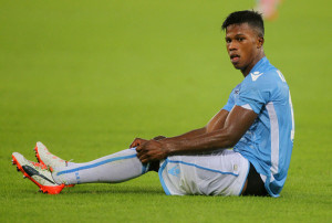 ROME, ITALY - SEPTEMBER 13: Diao Keita Balde of SS Lazio during the Serie A match between SS Lazio and Udinese Calcio at Stadio Olimpico on September 13, 2015 in Rome, Italy. (Photo by Paolo Bruno/Getty Images)
