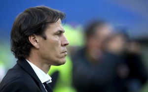 Roma's coach Rudi Garcia during the Serie A soccer match a.s. Roma - Atalanta Bergamasca Calcio at Olimpico Stadium in Rome, 29 November 2015. ANSA/CLAUDIO PERI
