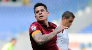 19/04/2015, ROMA vs ATALANTA (Serie A) NELLA FOTO : JUAN MANUEL ITURBE (Foto Bartoletti)