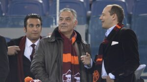 Foto Alfredo Falcone - LaPresse 22/12/2012 Roma ( Italia) Sport Calcio Roma - Milan Campionato di Calcio Serie A Tim 2012 2013 - Stadio Olimpico di Roma Nella foto: Pallotta Photo Alfredo Falcone - LaPresse 22/12/2012 Roma (Italy) Sport Soccer Roma - Milan Italian Football Championship League A Tim 2012 2013 - Olimpico Stadium of Roma In the pic:Pallotta