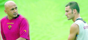(tedeschi) Roma 2006/2007 Spalletti e Vincenzo Montella