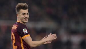 Foto Alfredo Falcone - LaPresse 30/01/2016 Roma ( Italia) Sport Calcio Roma - Frosinone Campionato di Calcio Serie A Tim 2015 2016 - Stadio Olimpico di Roma Nella foto:el shaarawy Photo Alfredo Falcone - LaPresse 30/01/2016 Roma (Italy) Sport Soccer Roma - Frosinone Italian Football Championship League A Tim 2015 2016 - Olimpico Stadium of Roma In the pic:el shaarawy