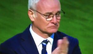 ranieri commosso