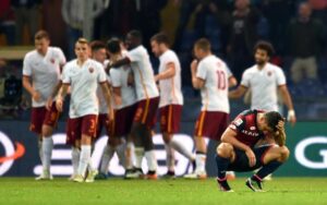 Soccer: Serie A; Genoa-Roma