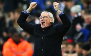 NEWCASTLE, ENGLAND - NOVEMBER 21: Leicester City's manager Claudio Ranieri his team's third goal during the Barclays Premier League match between Newcastle and Leicester City at St James Park on November 21, 2015 in Newcastle, England. (Photo by Ian MacNicol/Getty images)