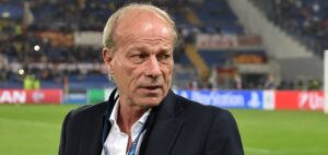 ROME, ITALY - NOVEMBER 04: AS Roma Sporting Director Walter Sabatini before the UEFA Champions League Group E match between AS Roma and Bayer 04 Leverkusen at Olimpico Stadium on November 4, 2015 in Rome, Italy. (Photo by Giuseppe Bellini/Getty Images)