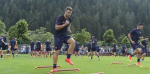 dzeko-allenamento-pinzolo