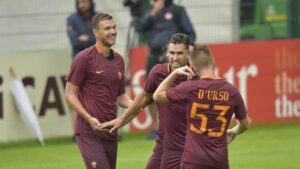 dzeko-strootman-d'urso