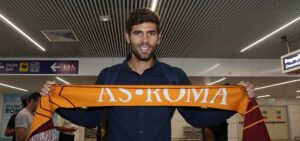 Federico Fazio Arrives In Rome