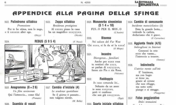 rebus-settimana-enigmistica-roma-tonfo