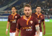 Una lesione dietro al calo di De Rossi