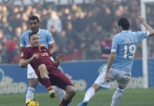 La Roma contro un muro