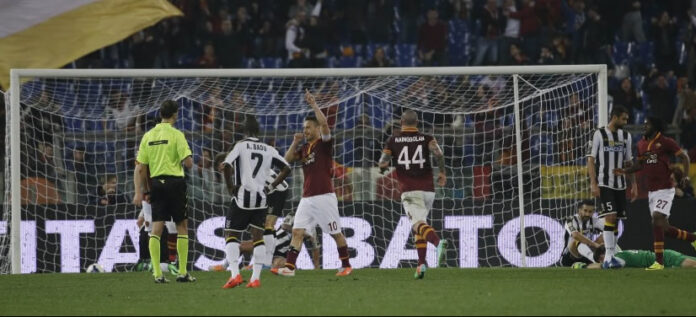 roma-udinese-totti