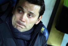 Montella a Trigoria. Ma per vedere il figlio Alessio