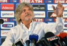 Ferrero: “Samp-Lazio? Me l’hanno rubata”