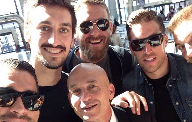 roma-partenza-infortunati