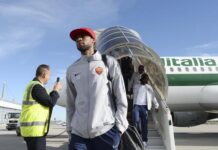 La Roma è atterrata a Monaco (FOTO)
