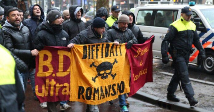 tifosi-roma-rotterdam