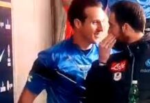 L’arbitro Banti a Higuain: ”La Roma finisce sotto” (VIDEO)