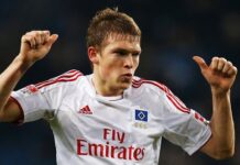 La moglie gli strappa la lingua: attaccante dell’Amburgo k.o.