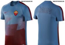 Nike, le nuove maglie d’allenamento e pre-match della Roma (FOTO)