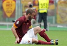 De Rossi tenta il recupero. Keita inserito tra i convocati