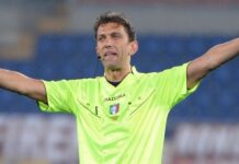 INTER-ROMA: arbitra Tagliavento