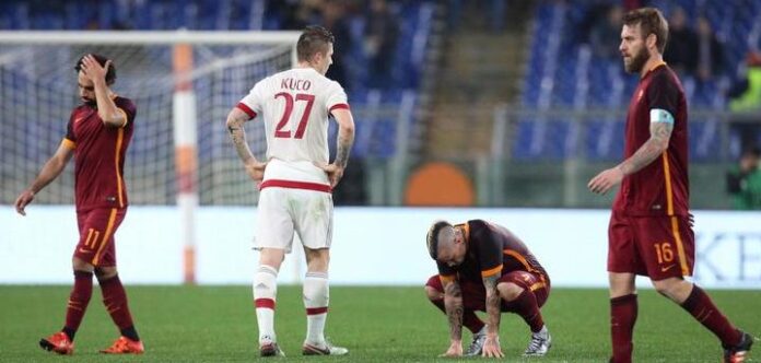 Soccer: Serie A; Roma-Milan