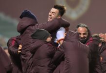 Gol, abbracci e scherzi per la Roma ritrovata