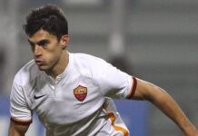 Roma-Sampdoria, PEROTTI: “Questo ruolo mi piace tantissimo. Segnare alla Samp? Giorno felice”