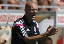 Zidane: “Pronti per la Roma: stiamo bene sia fisicamente che tatticamente”