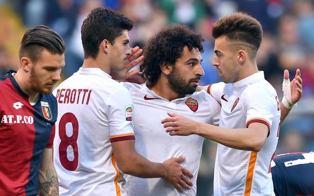 Soccer: Serie A; Genoa-Roma