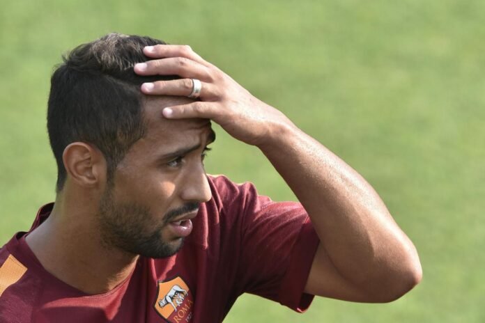 AS Roma riunita a Trigoria