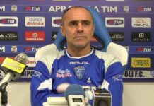 Martusciello (all. Empoli): “Roma nettamente superiore, ma giocheremo a viso aperto”