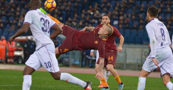 roma fiorentina nainggolan