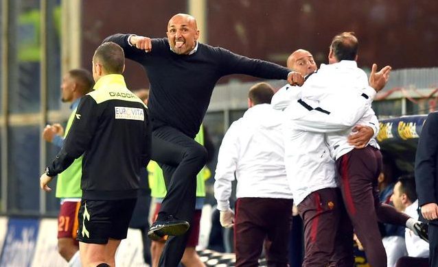 spalletti esulta