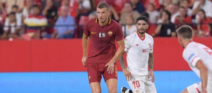siviglia-roma dzeko