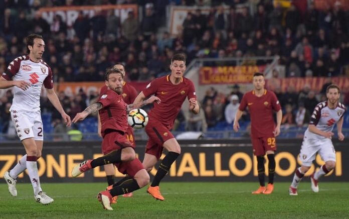 de rossi schick roma-torino