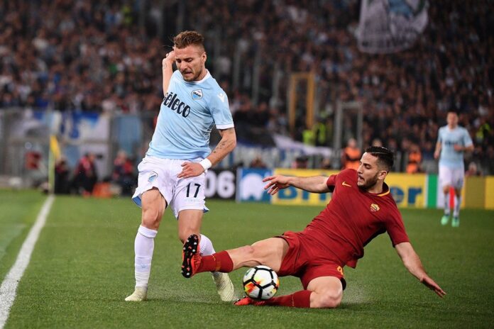 manolas immobile lazio-roma
