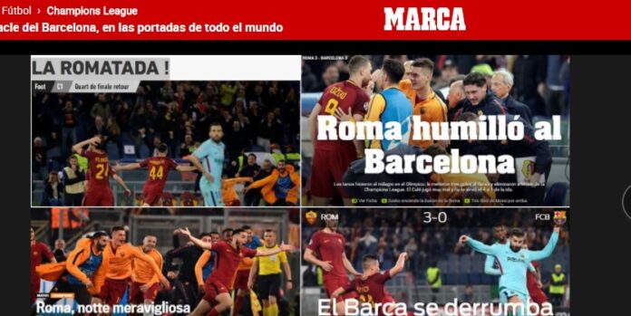marca roma-barcellona