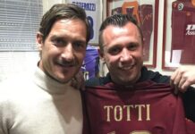 Cassano: “Vorrei vedere Totti presidente, la Roma è lui e non Pallotta o Baldini”