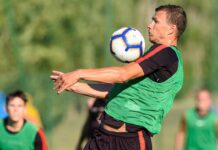 ULTIME DA TRIGORIA – Dzeko e De Rossi, parte della seduta in gruppo. Individuale per El Shaarawy e Pellegrini