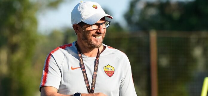 di francesco trigoria allenamento