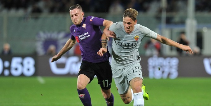 zaniolo fiorentina-roma